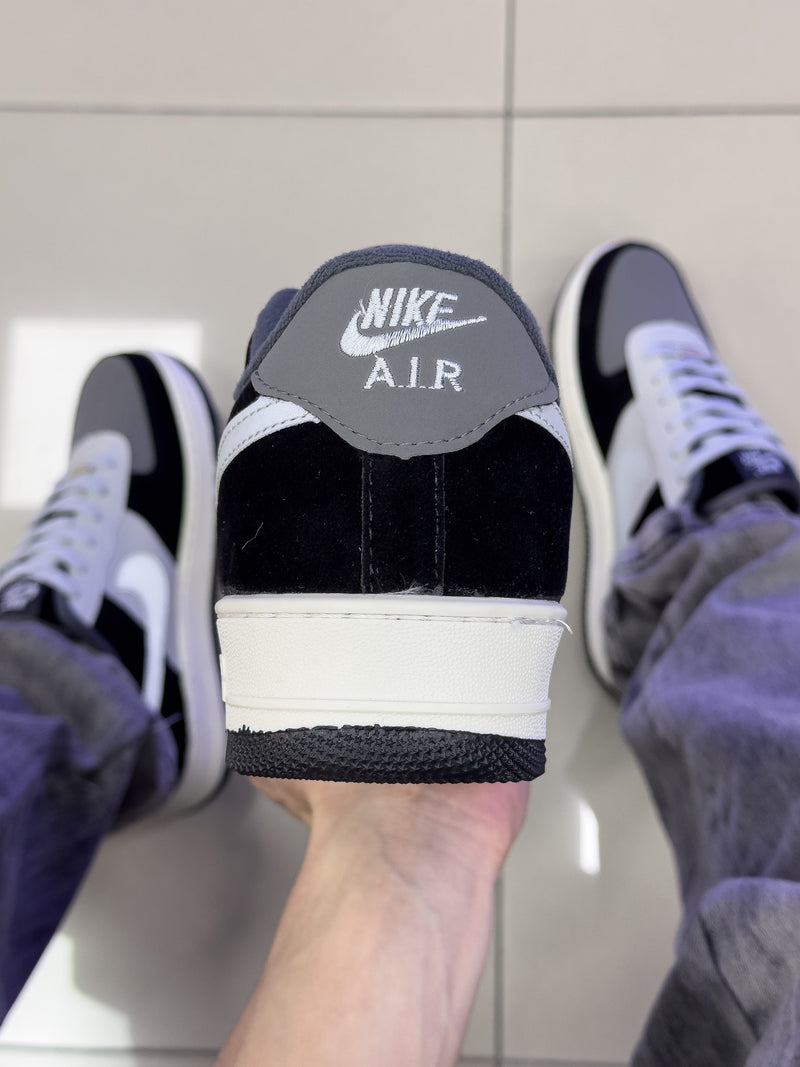 Air Force 1 Preto Cinza Premium