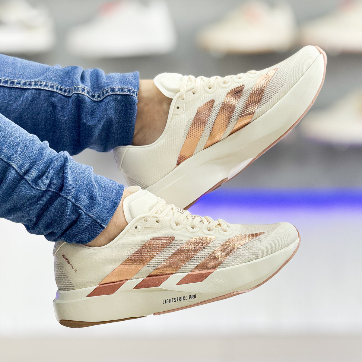 Adizero Evo SL Bege Premium