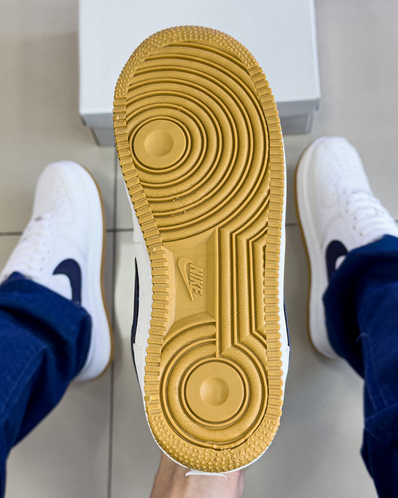 Air Force 1 Branco/Marinho Premium