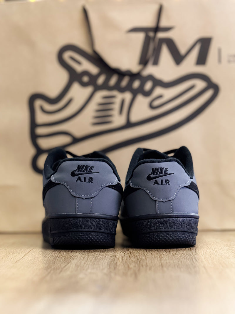 Air Force 1 Preto/Cinza Especial Premium