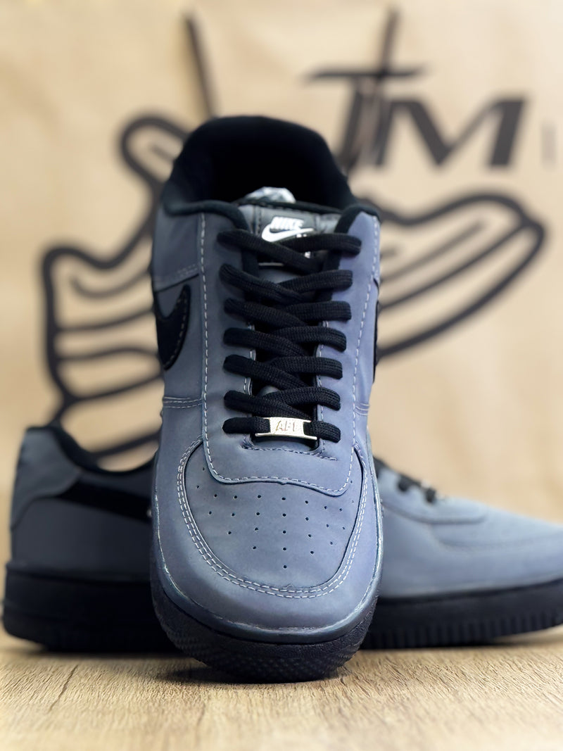 Air Force 1 Preto/Cinza Especial Premium