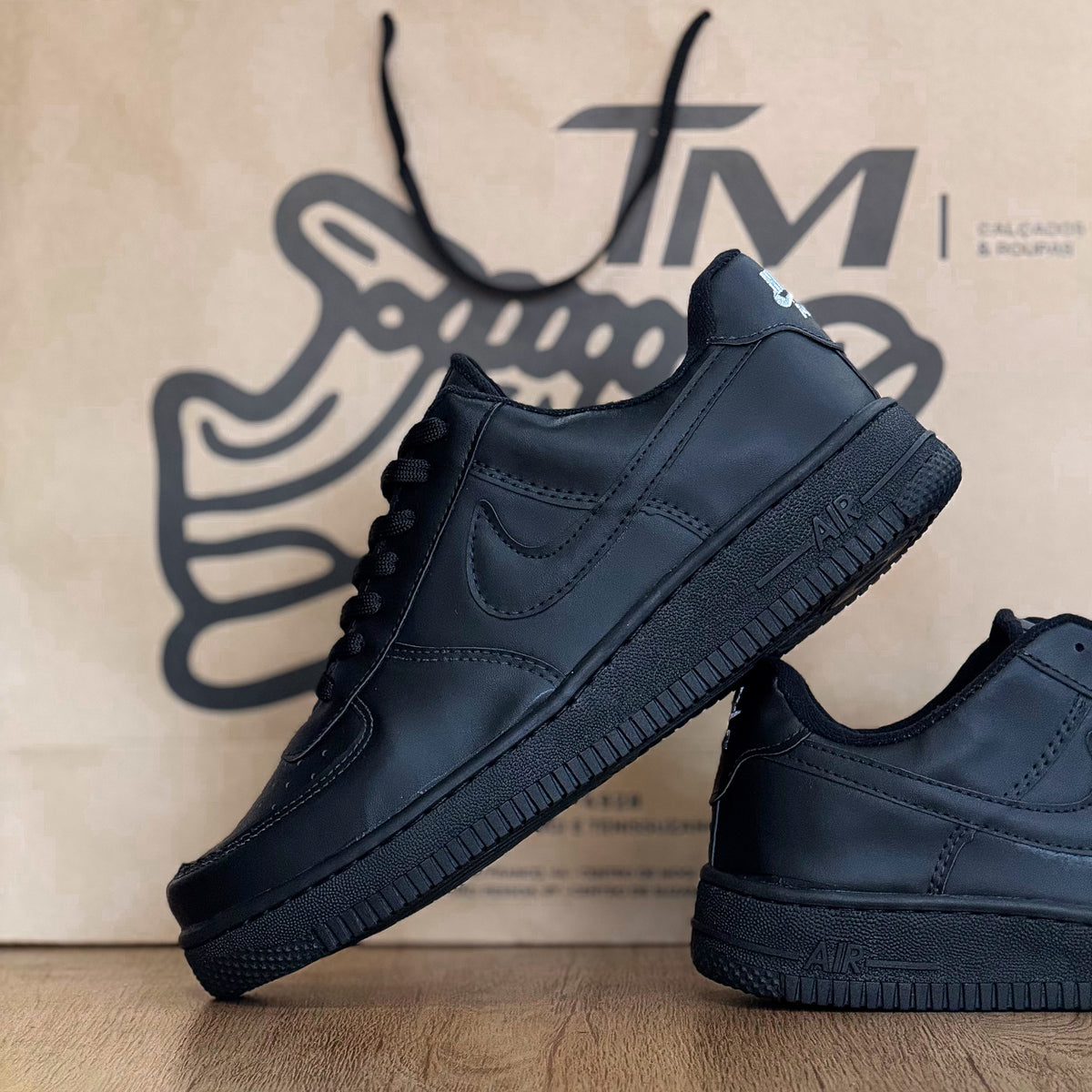 Air Force 1 Preto Especial Premium