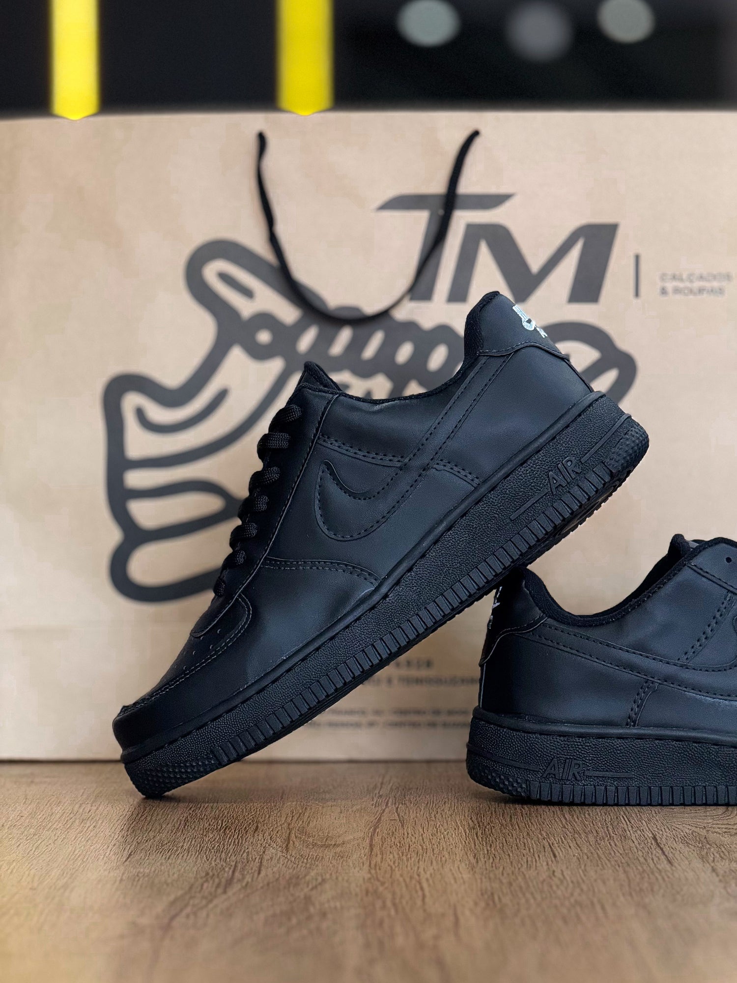 Air Force 1 Preto Especial Premium