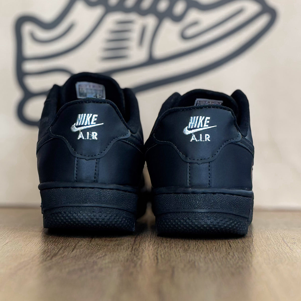 Air Force 1 Preto Especial Premium