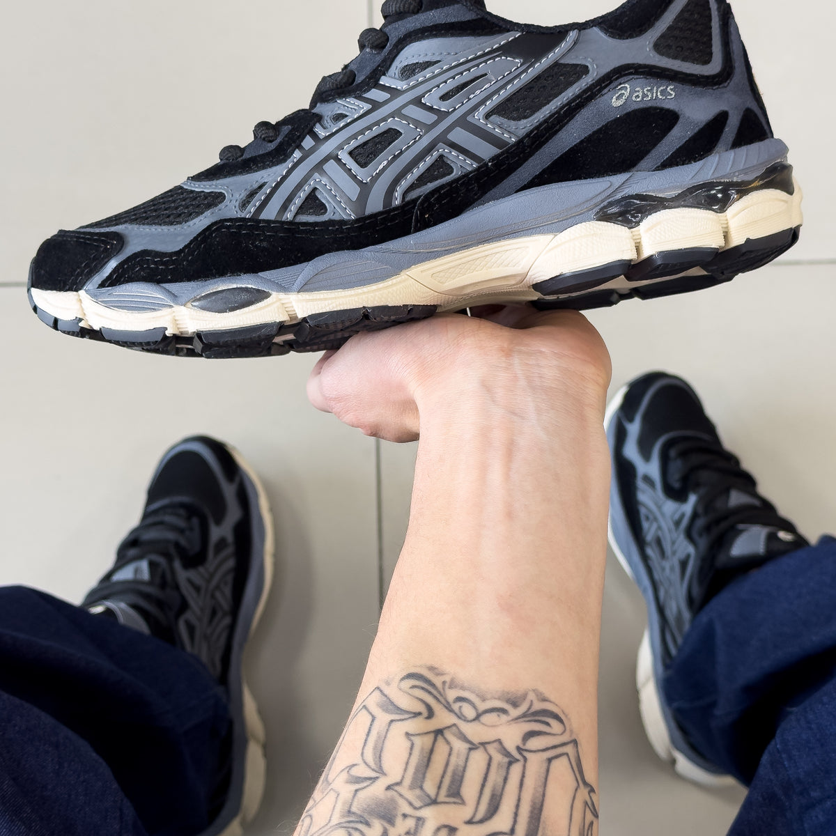 Asics Nyc Preto/Grafite Premium