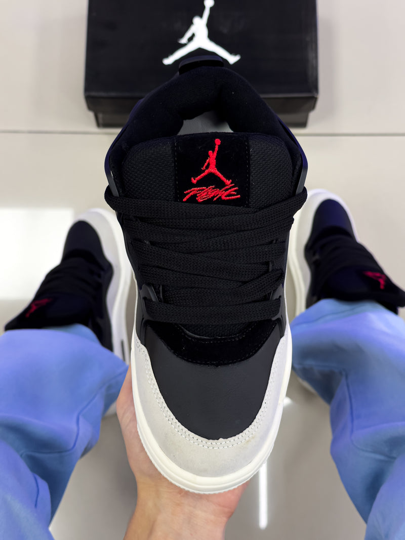 Air Jordan 4 RM Preto Bege Premium