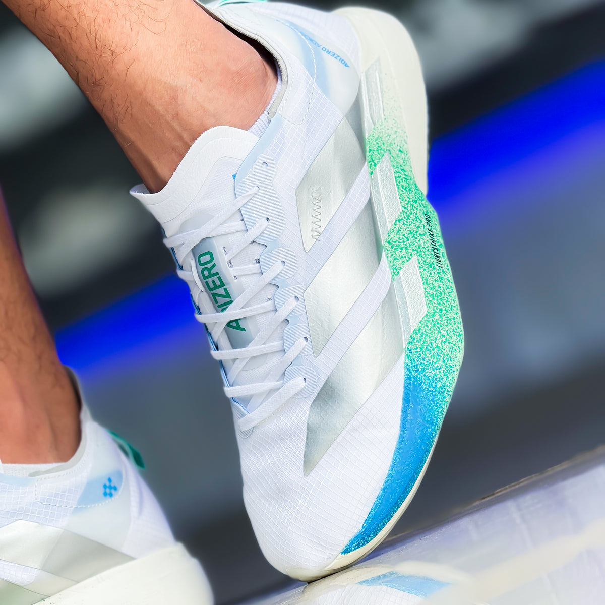 Adizero Adios Pro Branco/Azul Premium