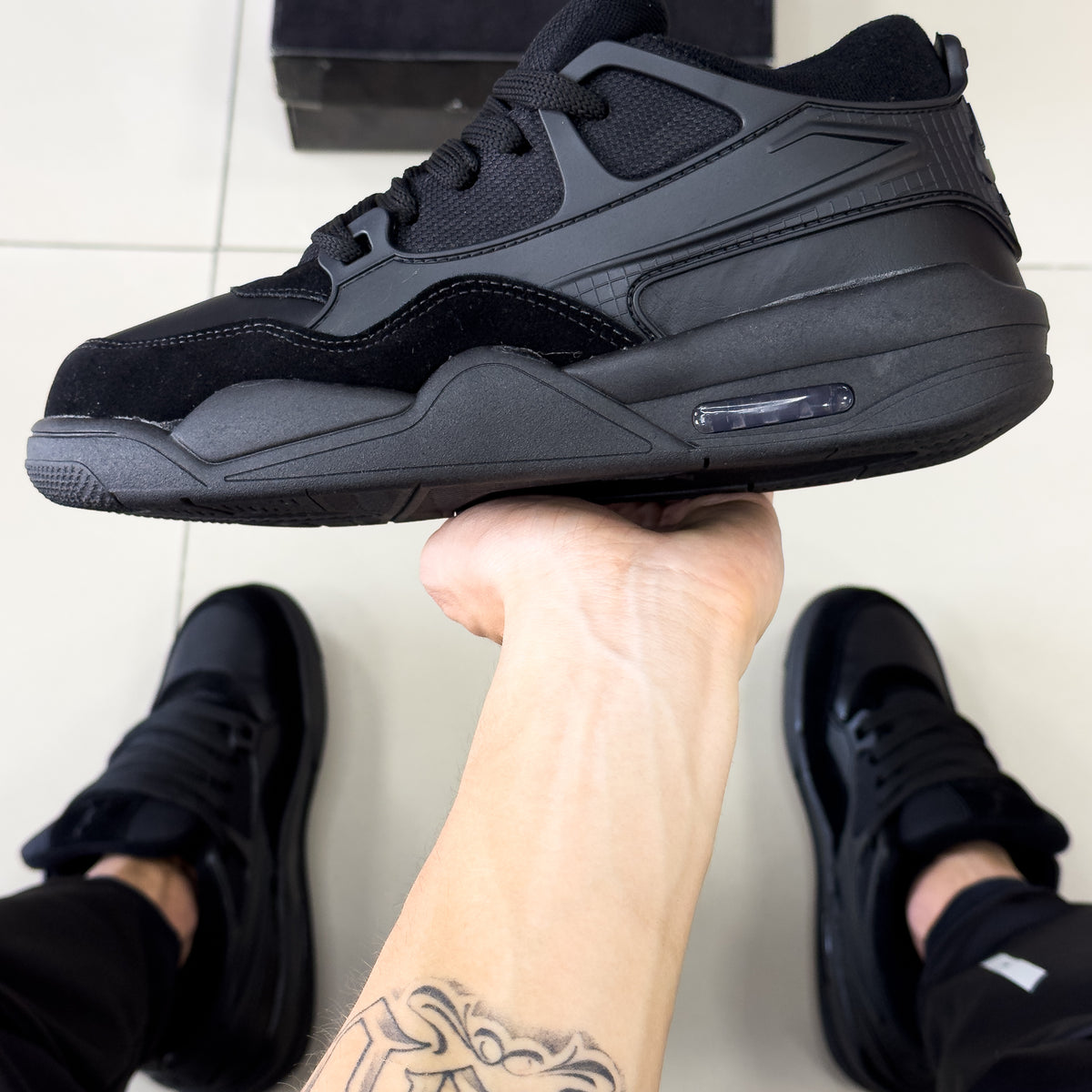 Air Jordan 4 RM Preto Premium