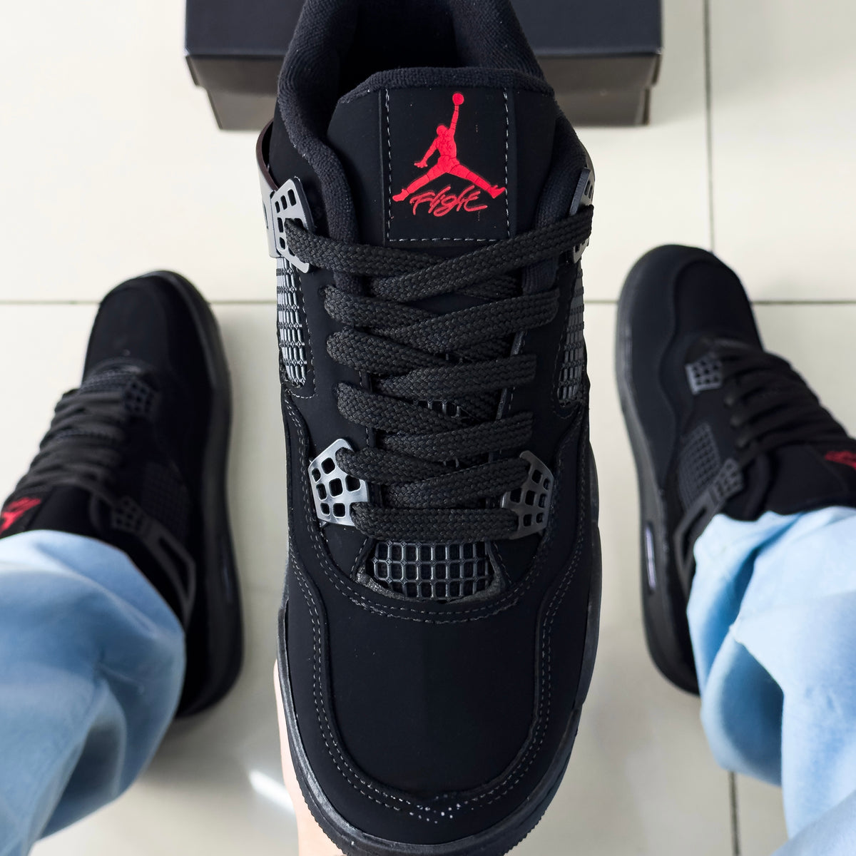Air Jordan 4 Preto Premium