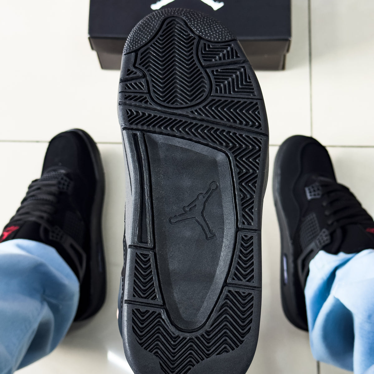 Air Jordan 4 Preto Premium