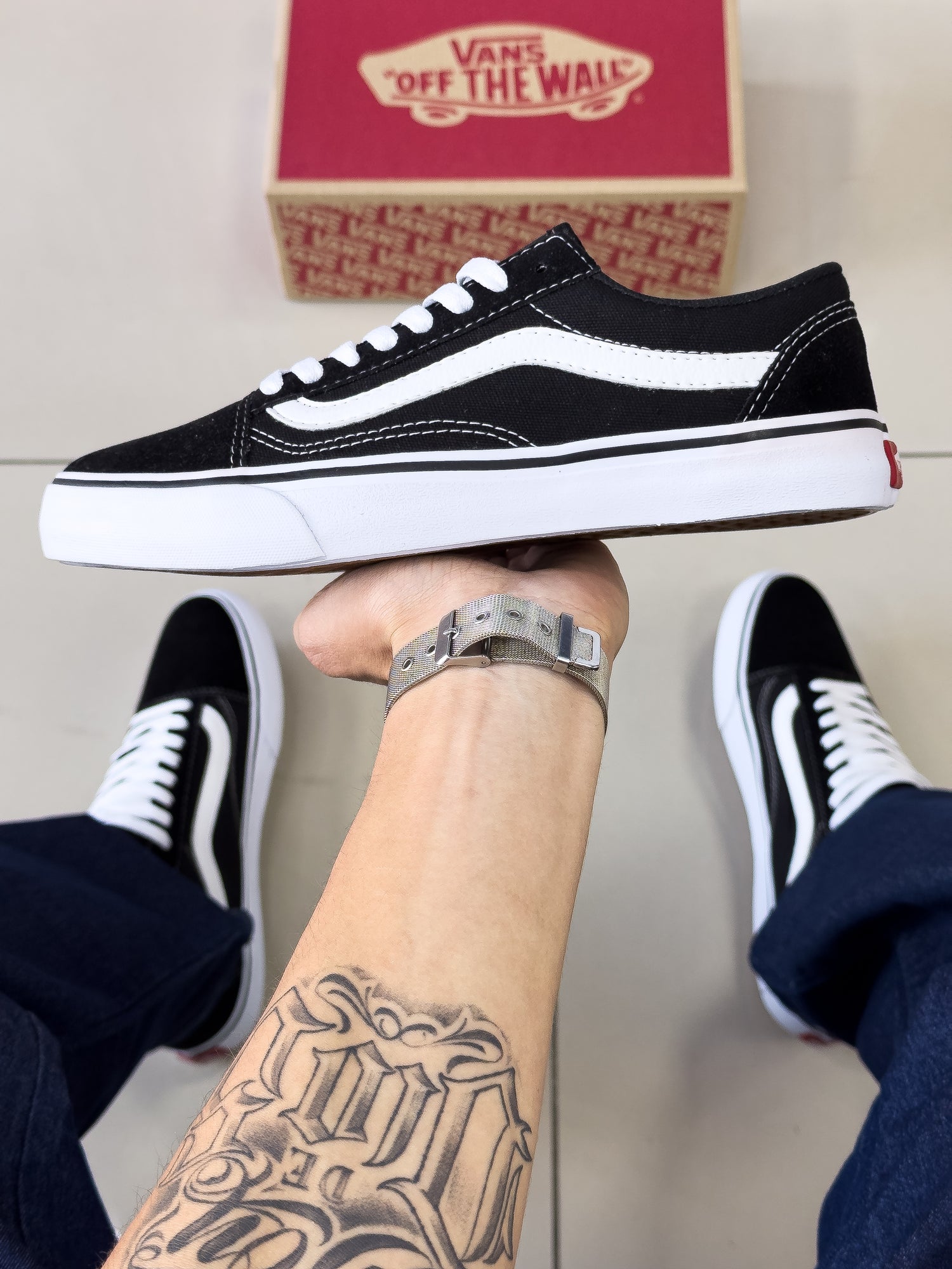 OldSchool Preto/Branco Premium