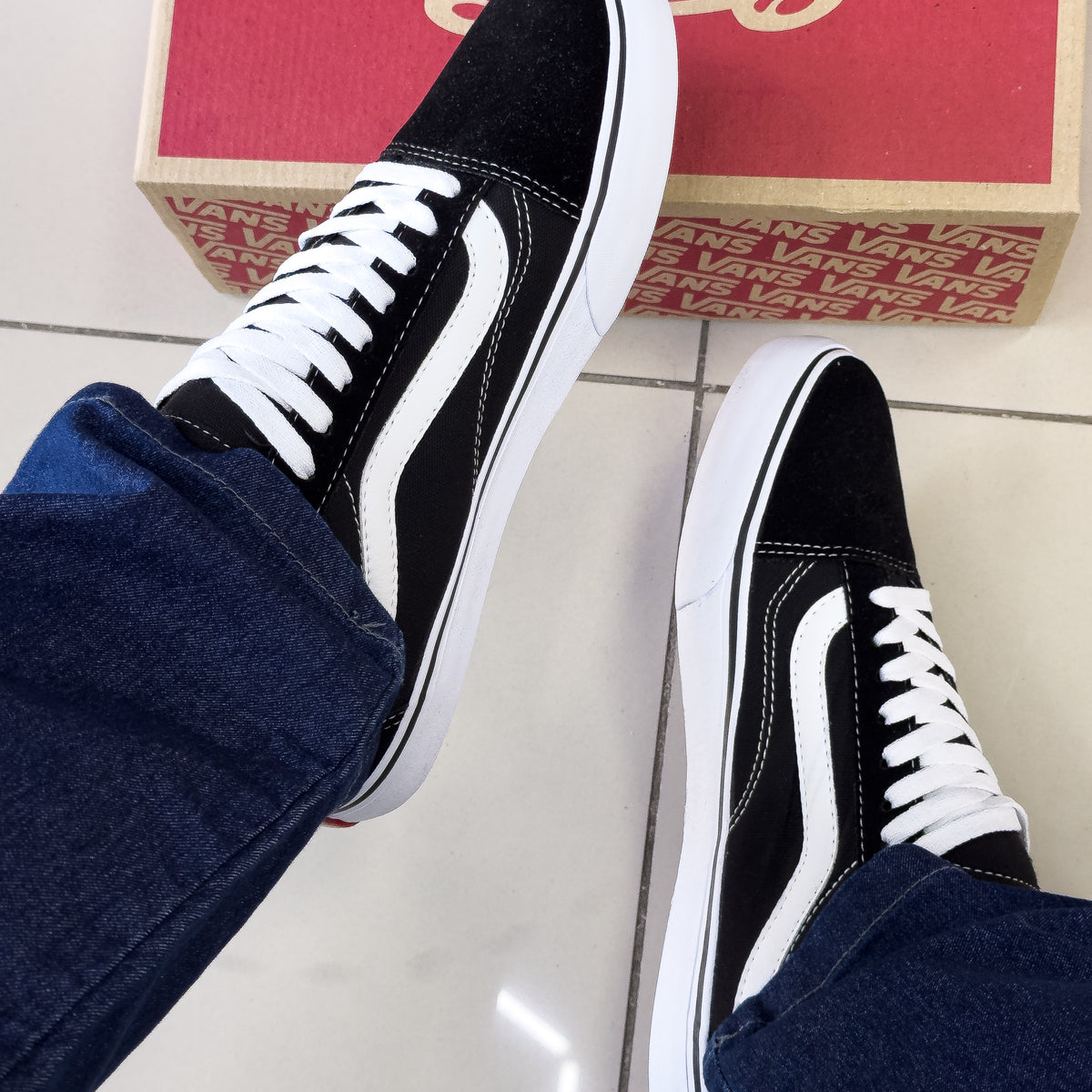 OldSchool Preto/Branco Premium