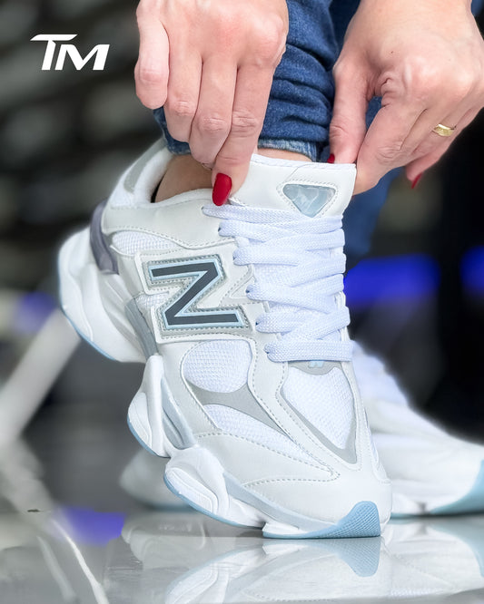 NB 9060 Branco/Azul Premium