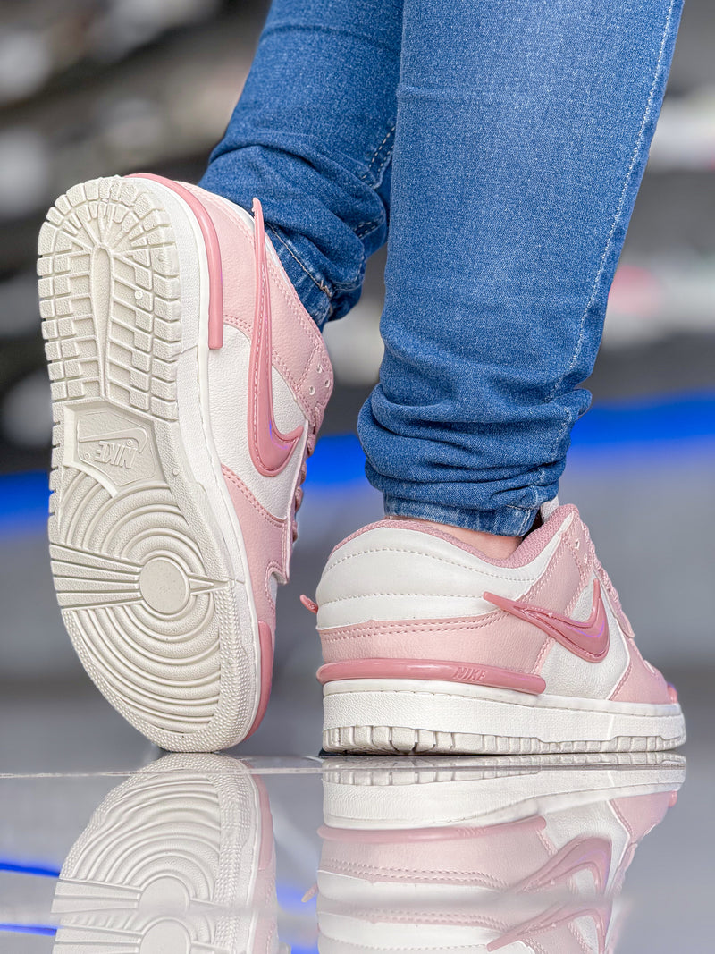 Dunk Low Twist Bege/Rosa Premium