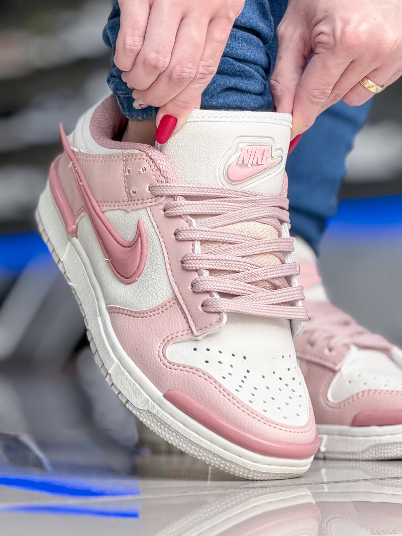 Dunk Low Twist Bege/Rosa Premium