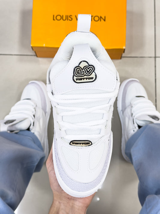 LV Skate Branco premium