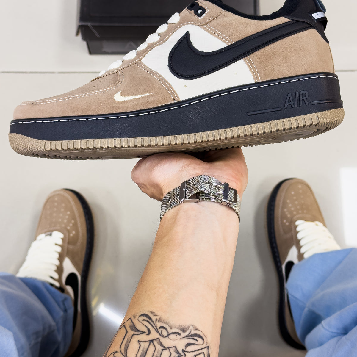 Air Force 1 Marrom Premium