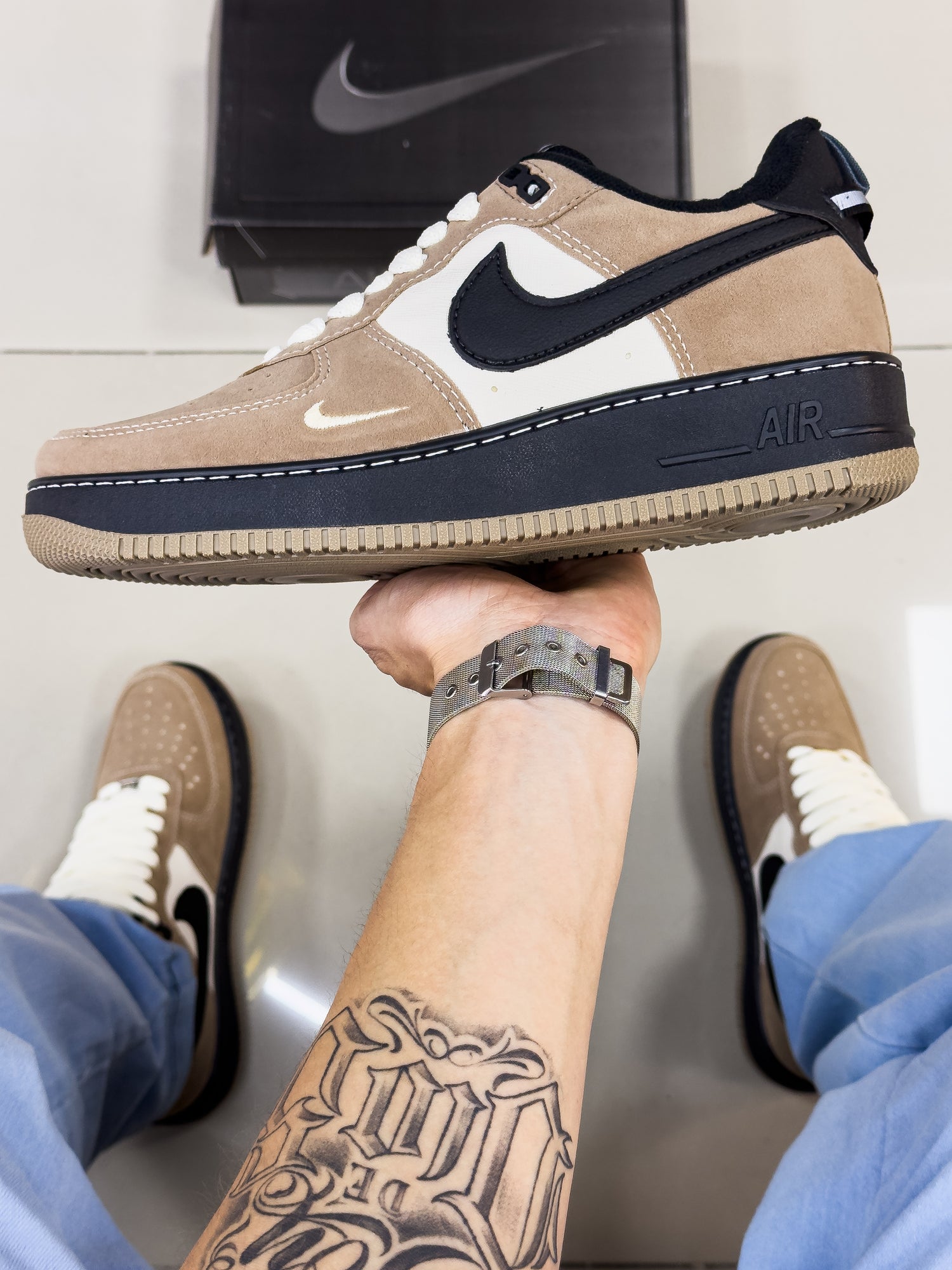 Air Force 1 Marrom Premium