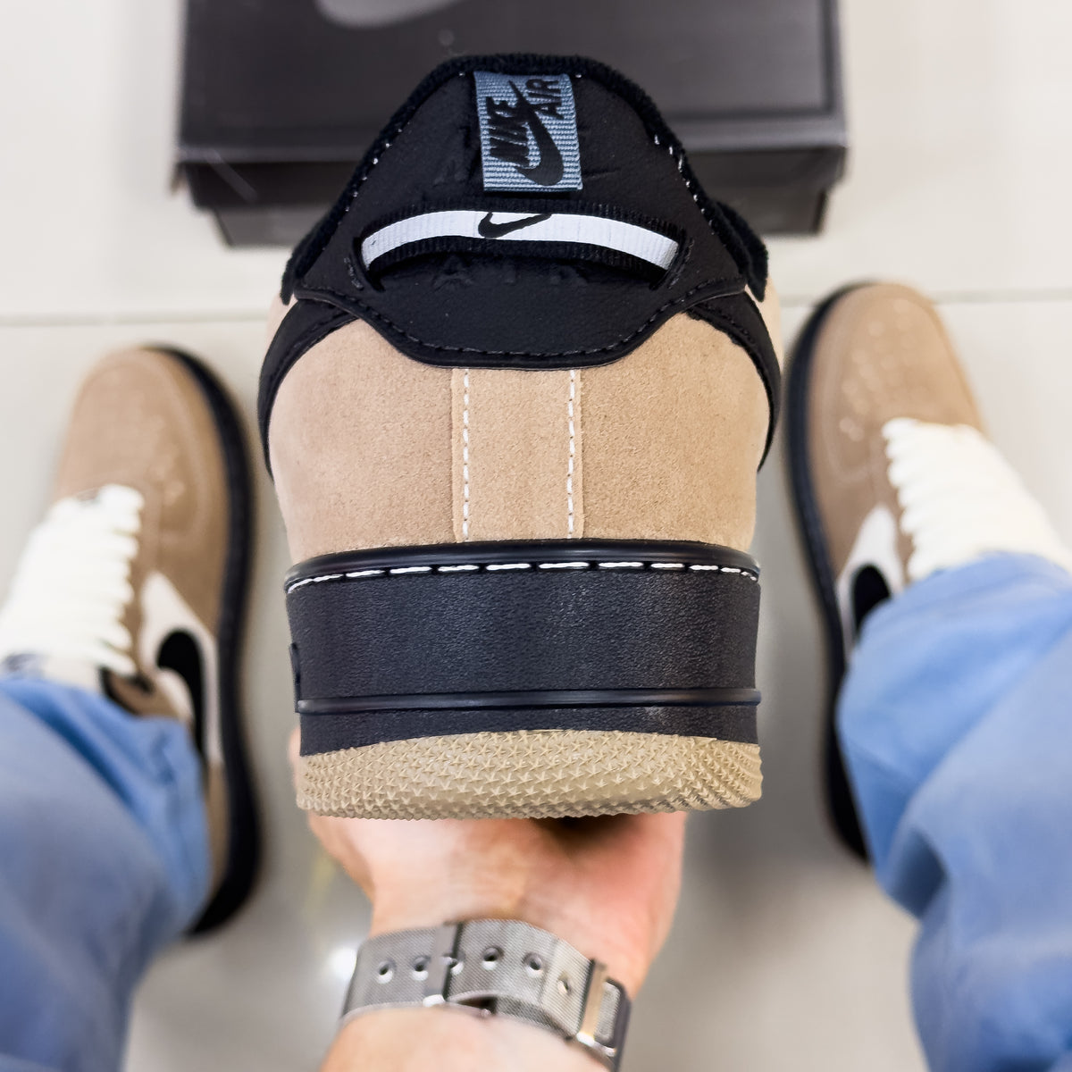 Air Force 1 Marrom Premium