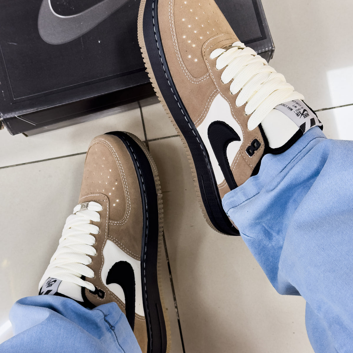 Air Force 1 Marrom Premium