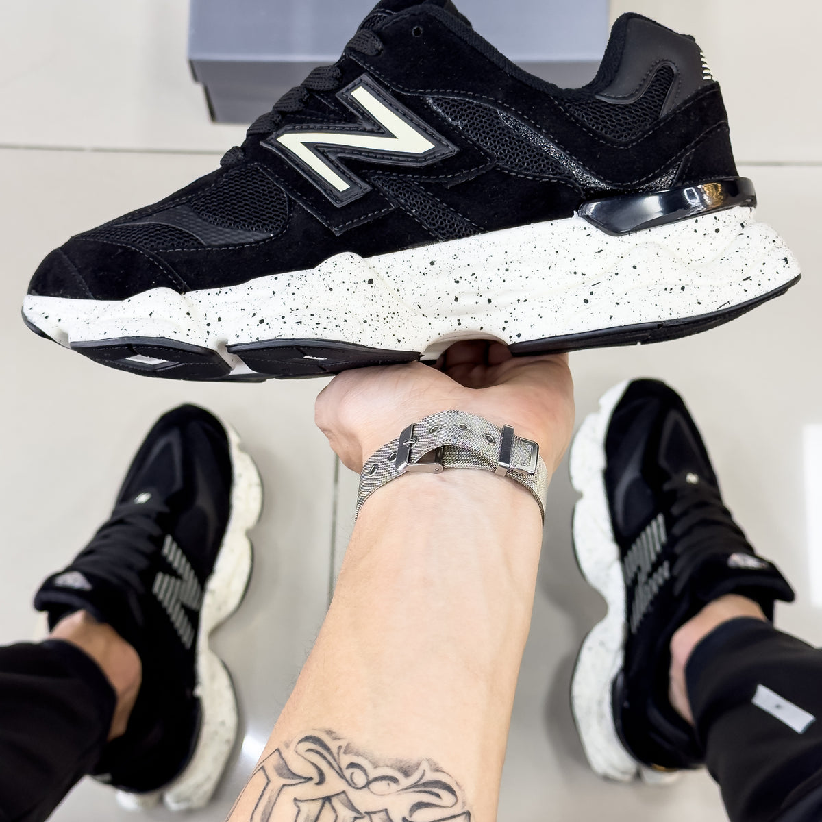 NB 9060 Preto Bolinha Premium