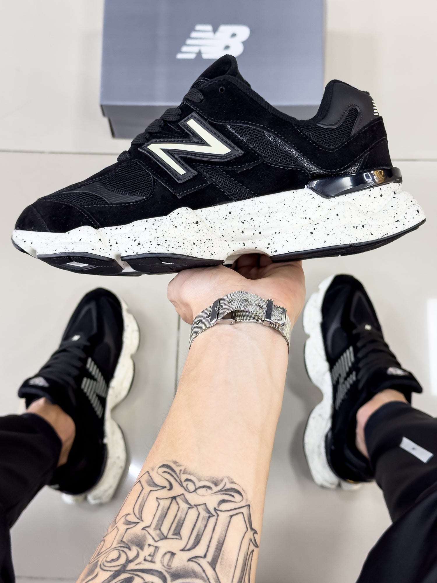 NB 9060 Preto Bolinha Premium