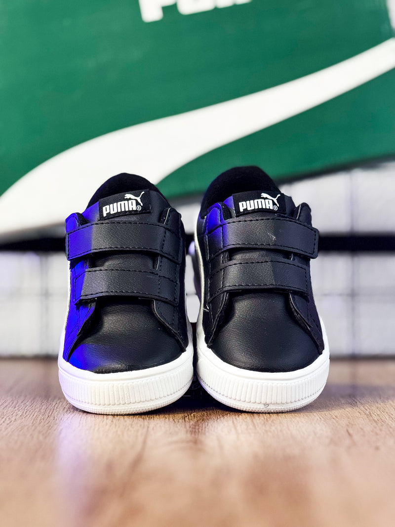 PMA Velcro Preto/Branco Infantil