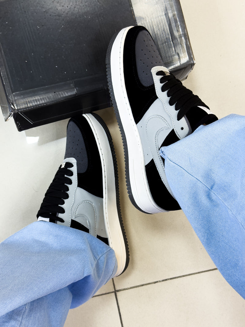 Air Force 1 Cinza Preto Premium