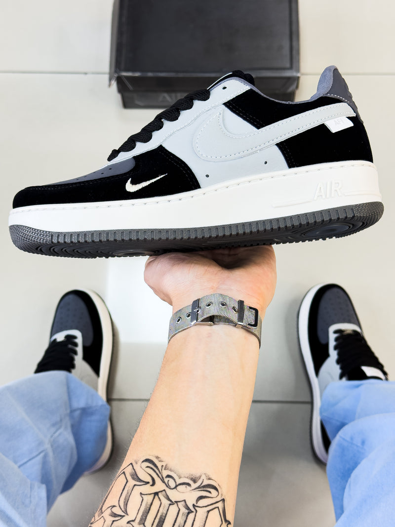 Air Force 1 Cinza Preto Premium