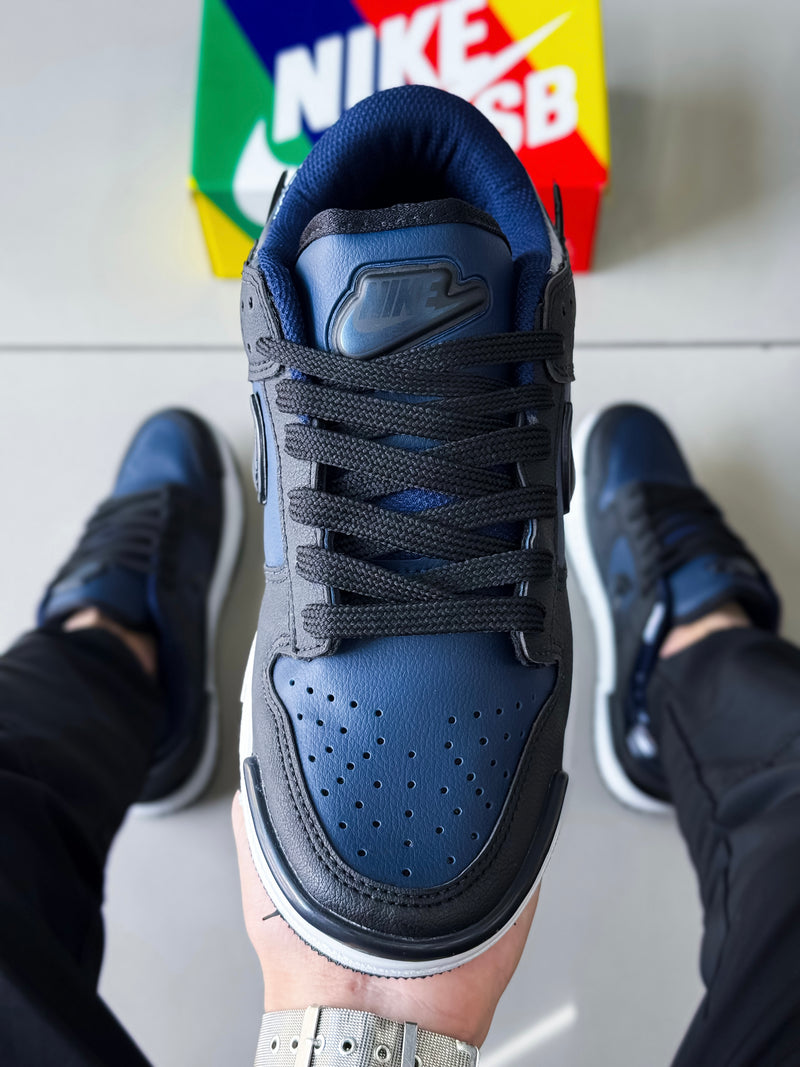 Dunk Low Twist Preto/Azul Premium