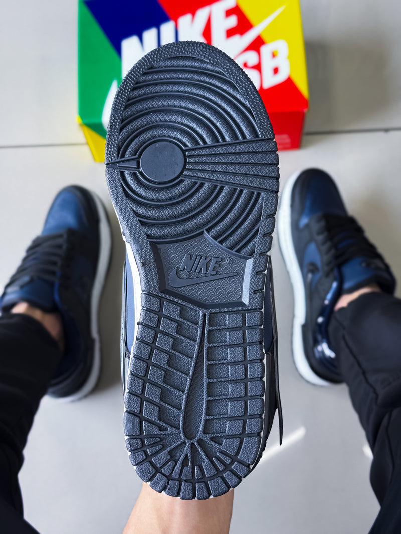 Dunk Low Twist Preto/Azul Premium