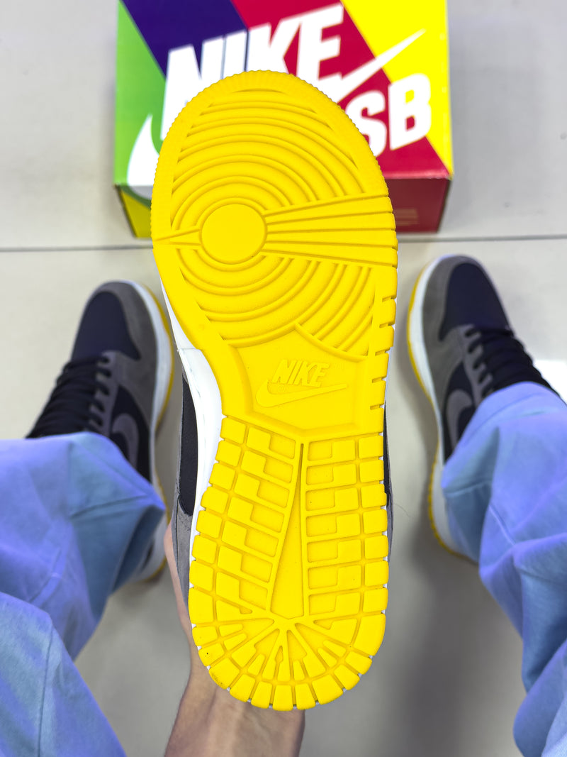 Dunk Low Cinza Preto Premium