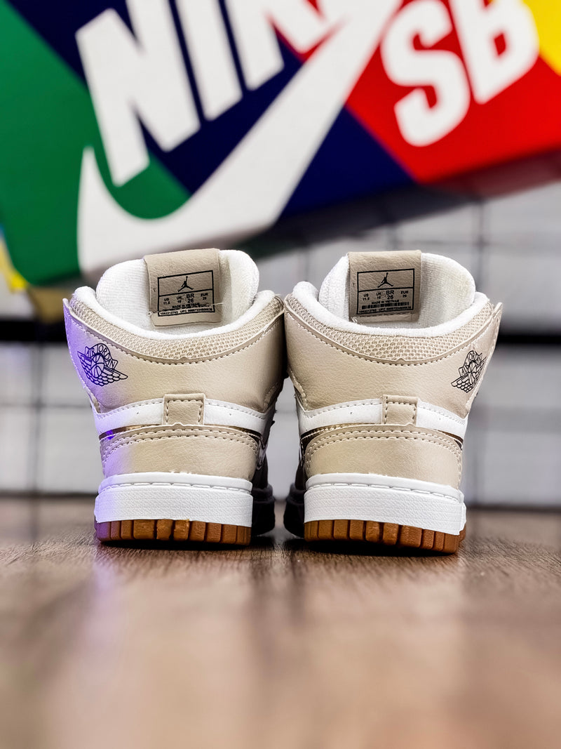 Air Jordan 1 Dourado Infantil
