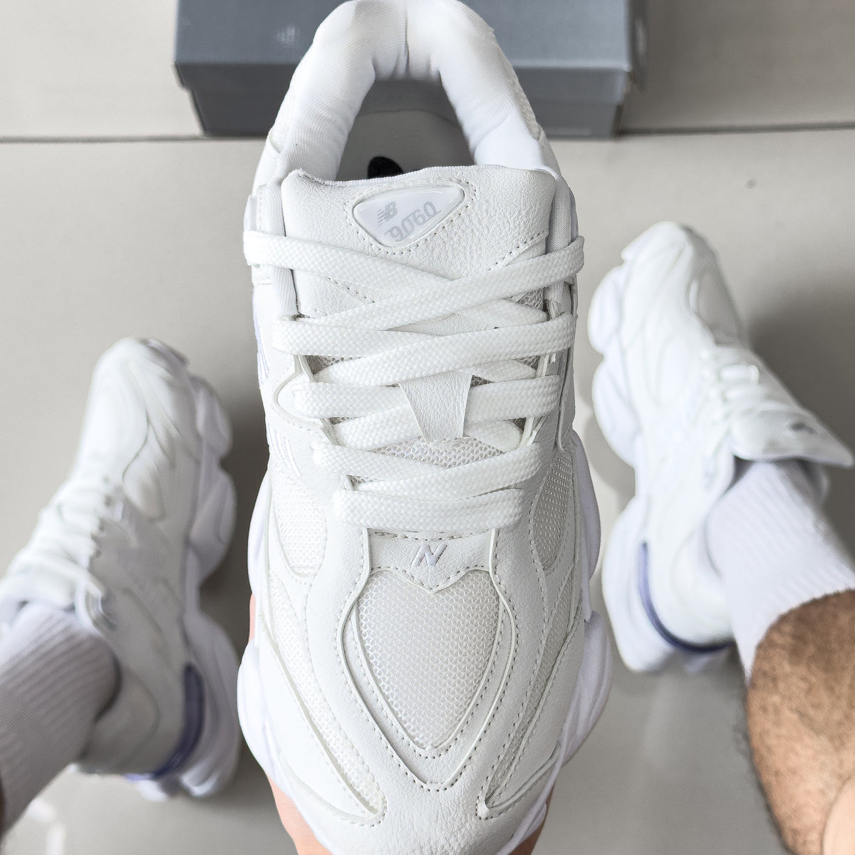 NB 9060 Branco/Branco Premium