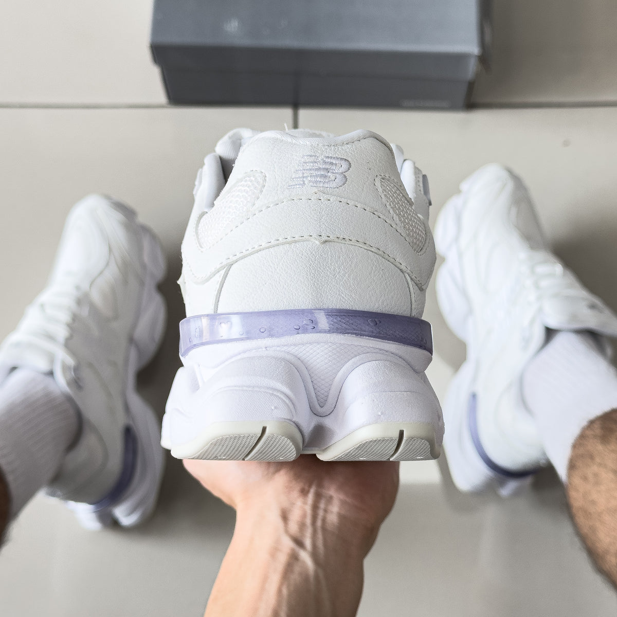 NB 9060 Branco/Branco Premium