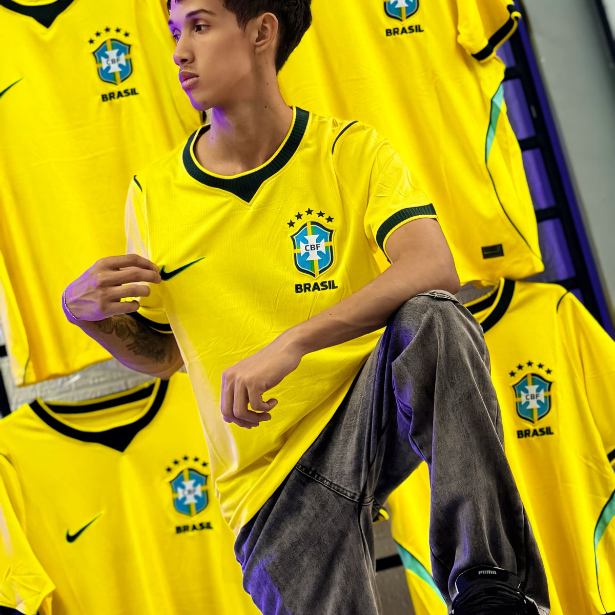 Camisa Brasil Uniforme I