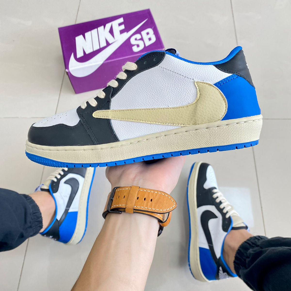 Air Jordan Low Travis Fragment Premium