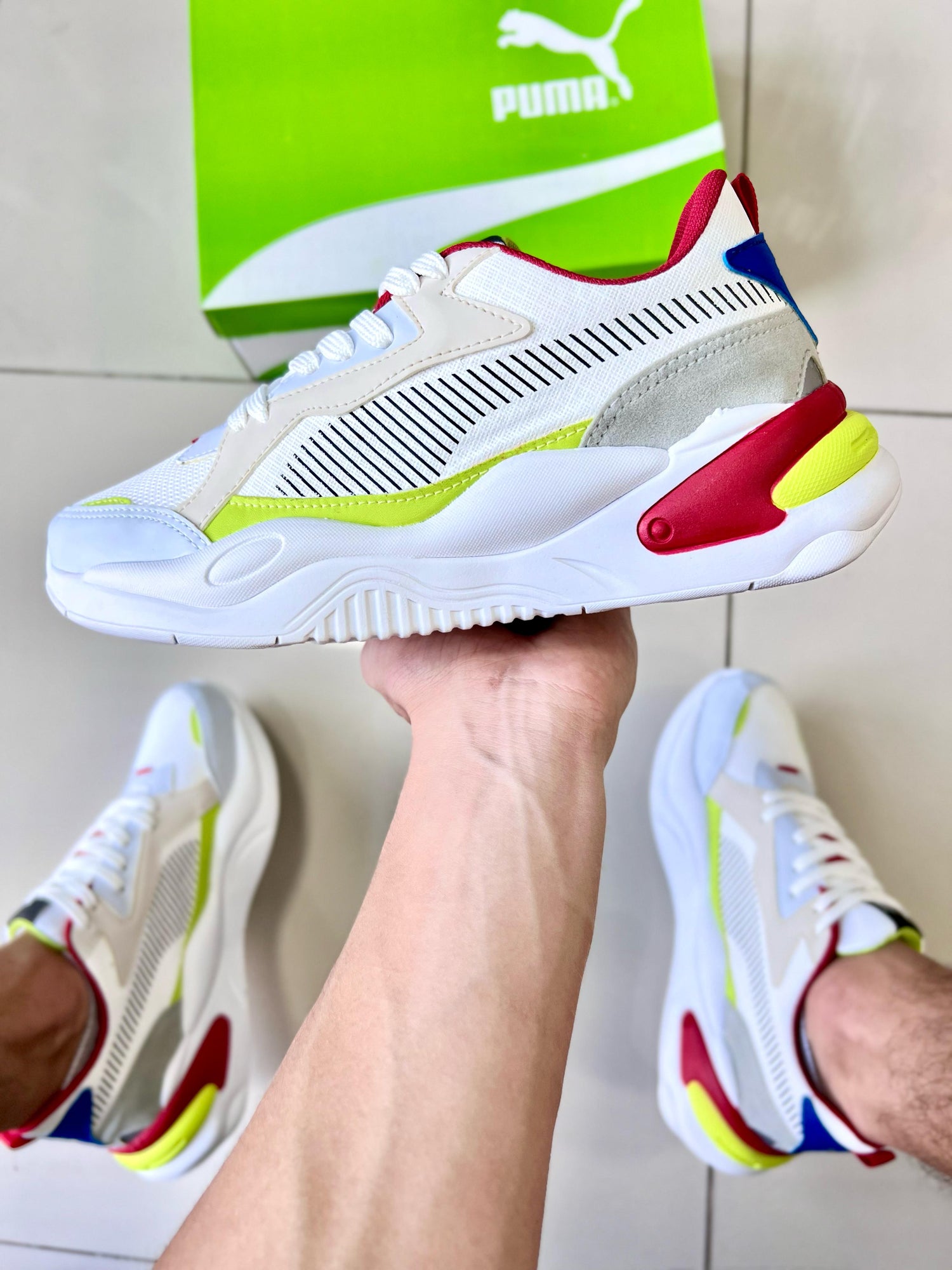 X-Ray 2 Branco/Verde