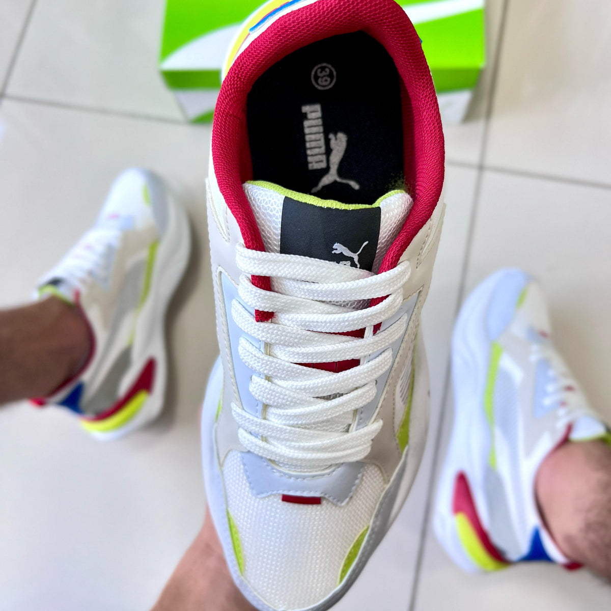 X-Ray 2 Branco/Verde