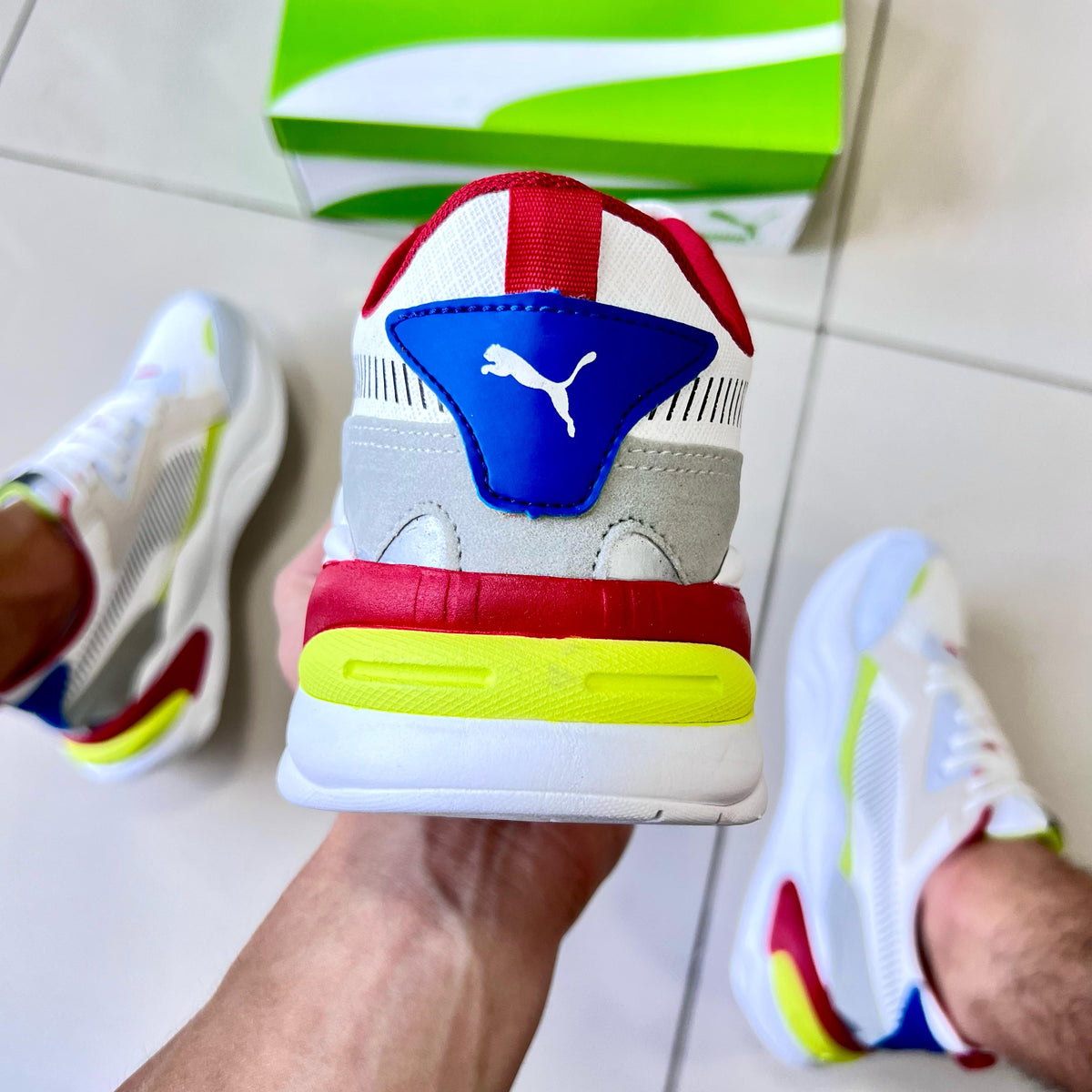 X-Ray 2 Branco/Verde