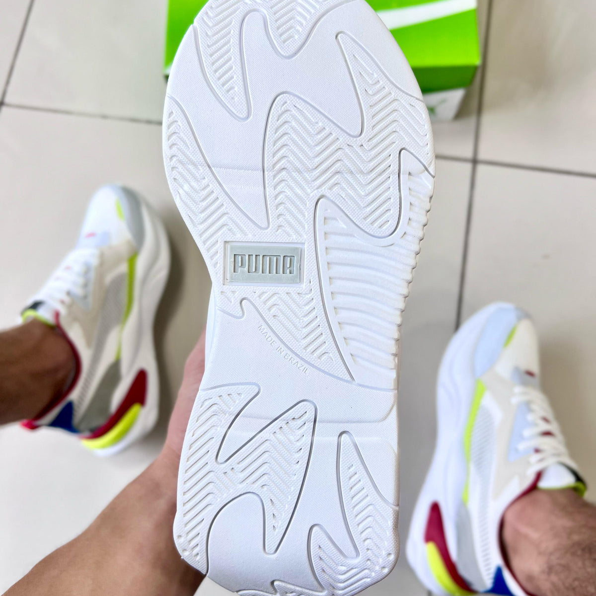 X-Ray 2 Branco/Verde