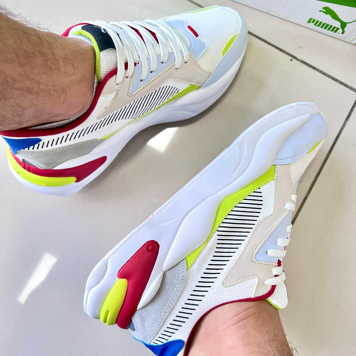 X-Ray 2 Branco/Verde