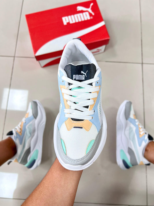 X-Ray 2 Branco/Creme/Azul Premium