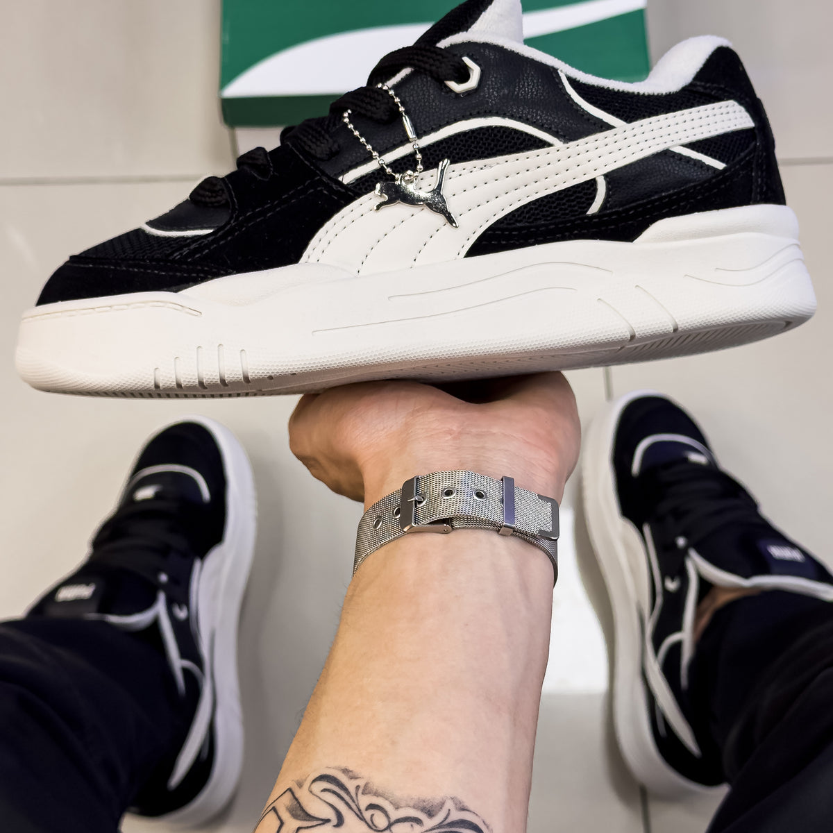 180 Preto/Bege Premium