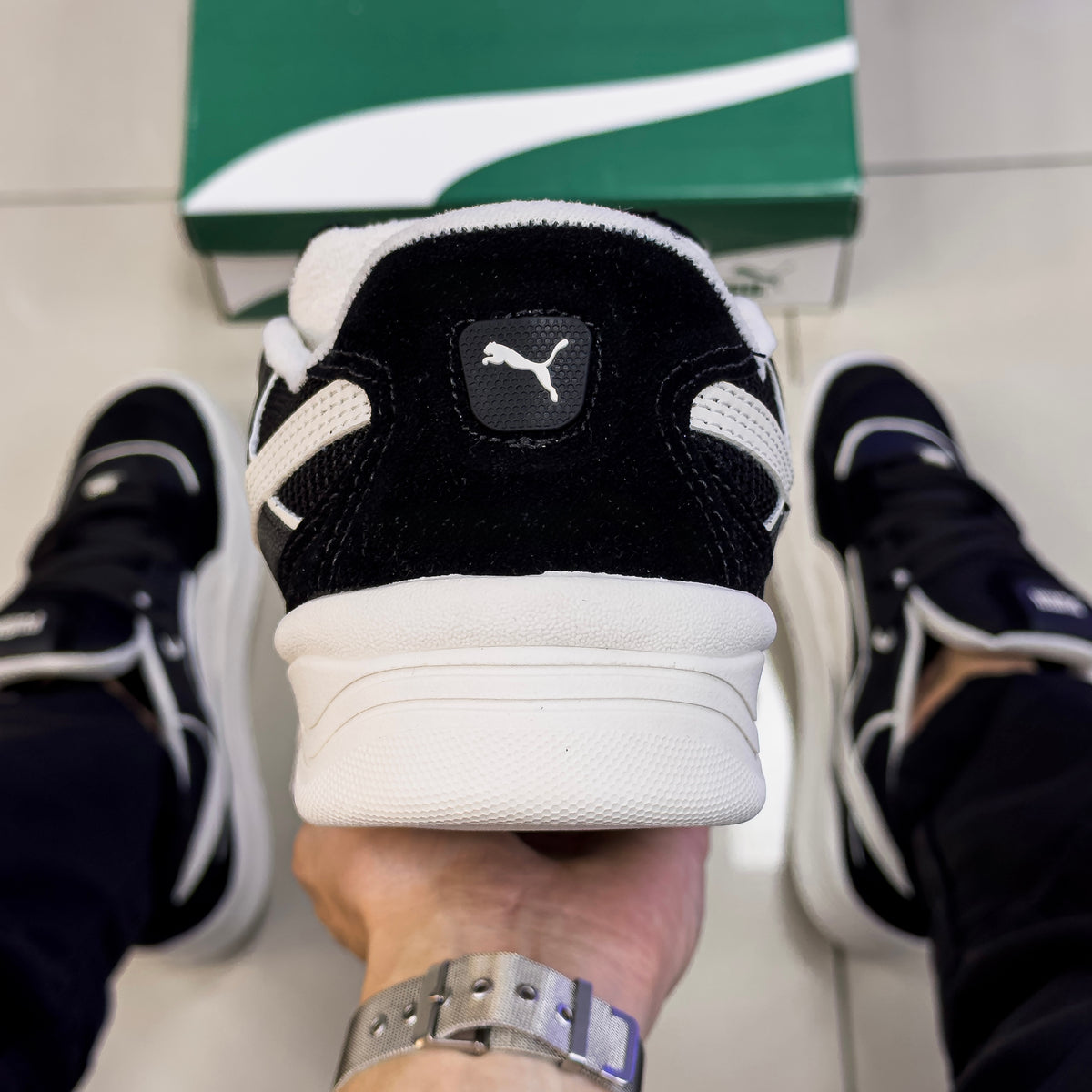 180 Preto/Bege Premium