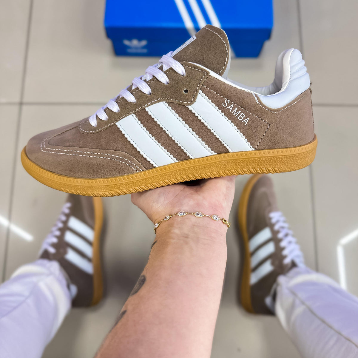 Samba Bege Premium