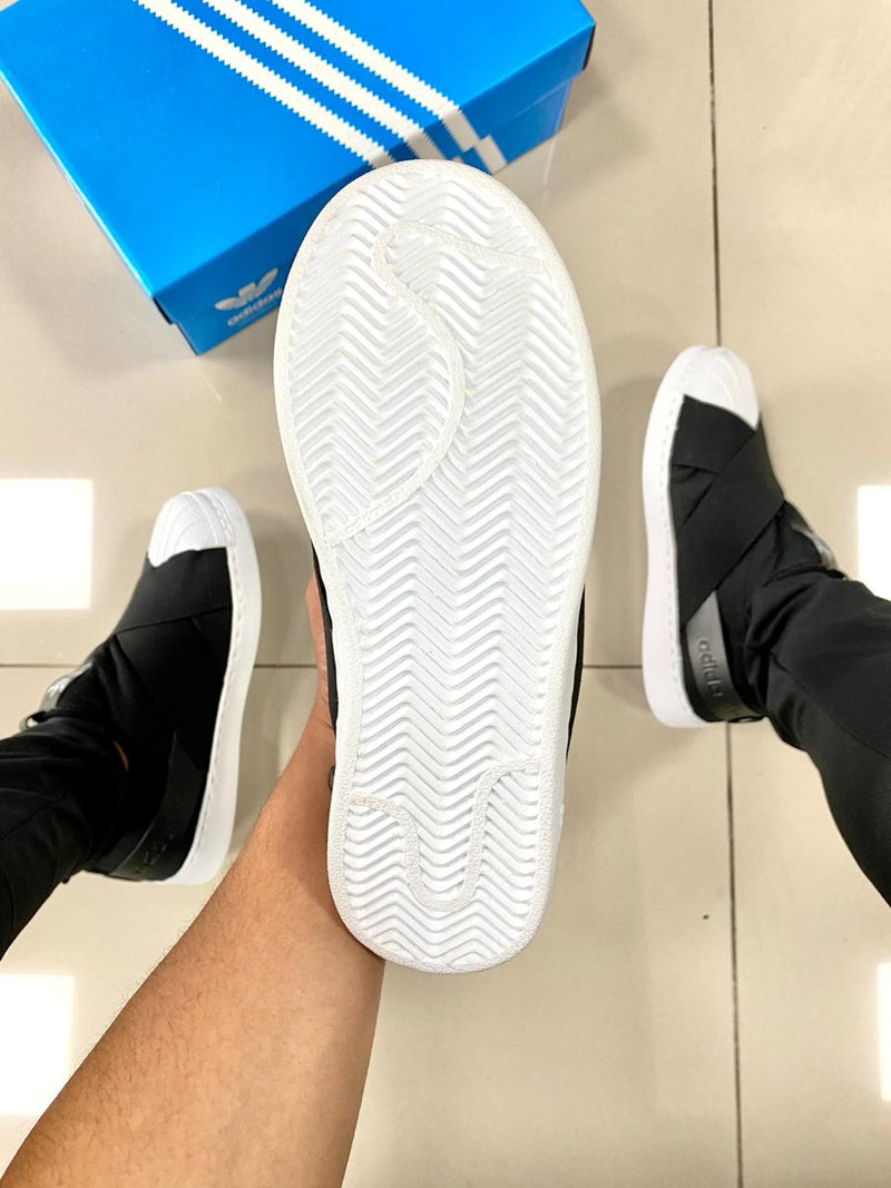 Slip On Preto/Branco