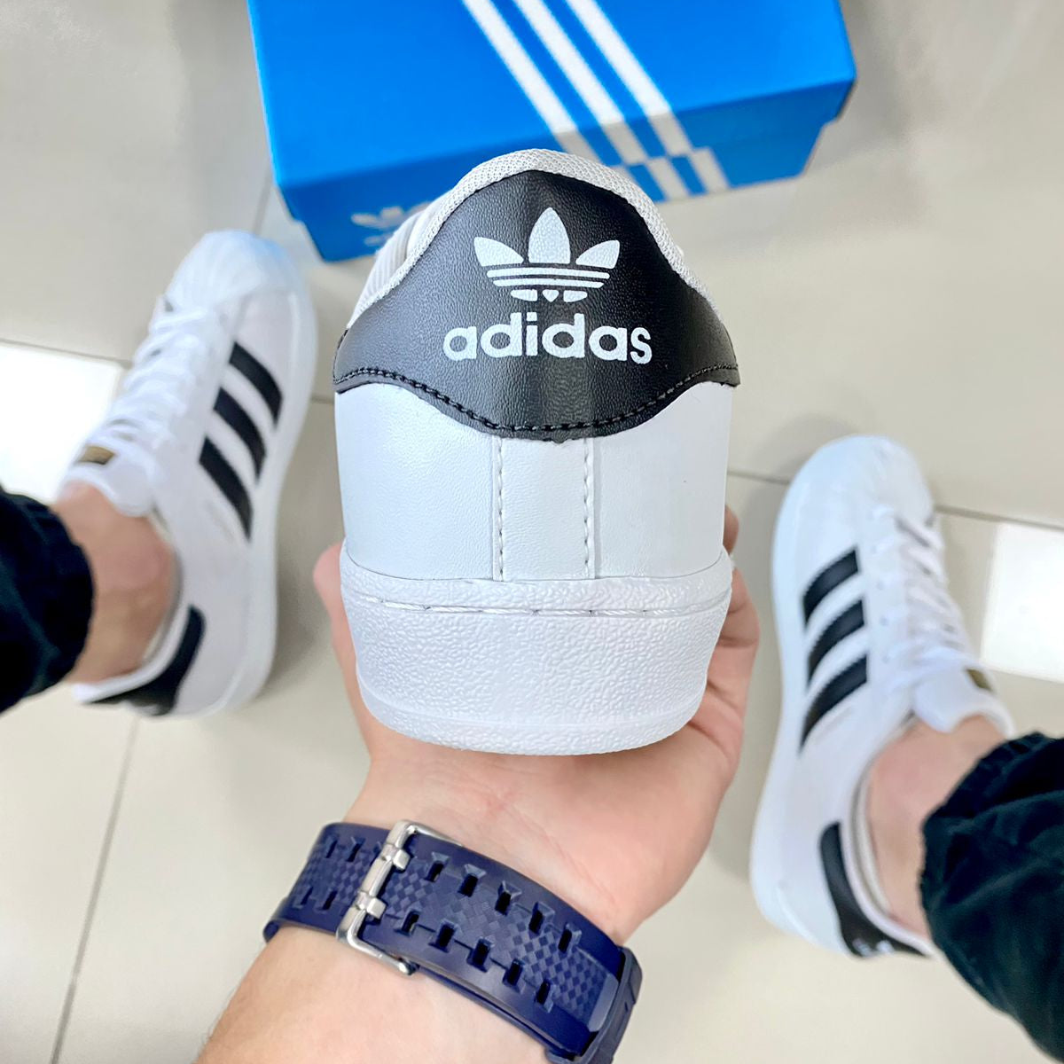 Superstar Branco/Preto