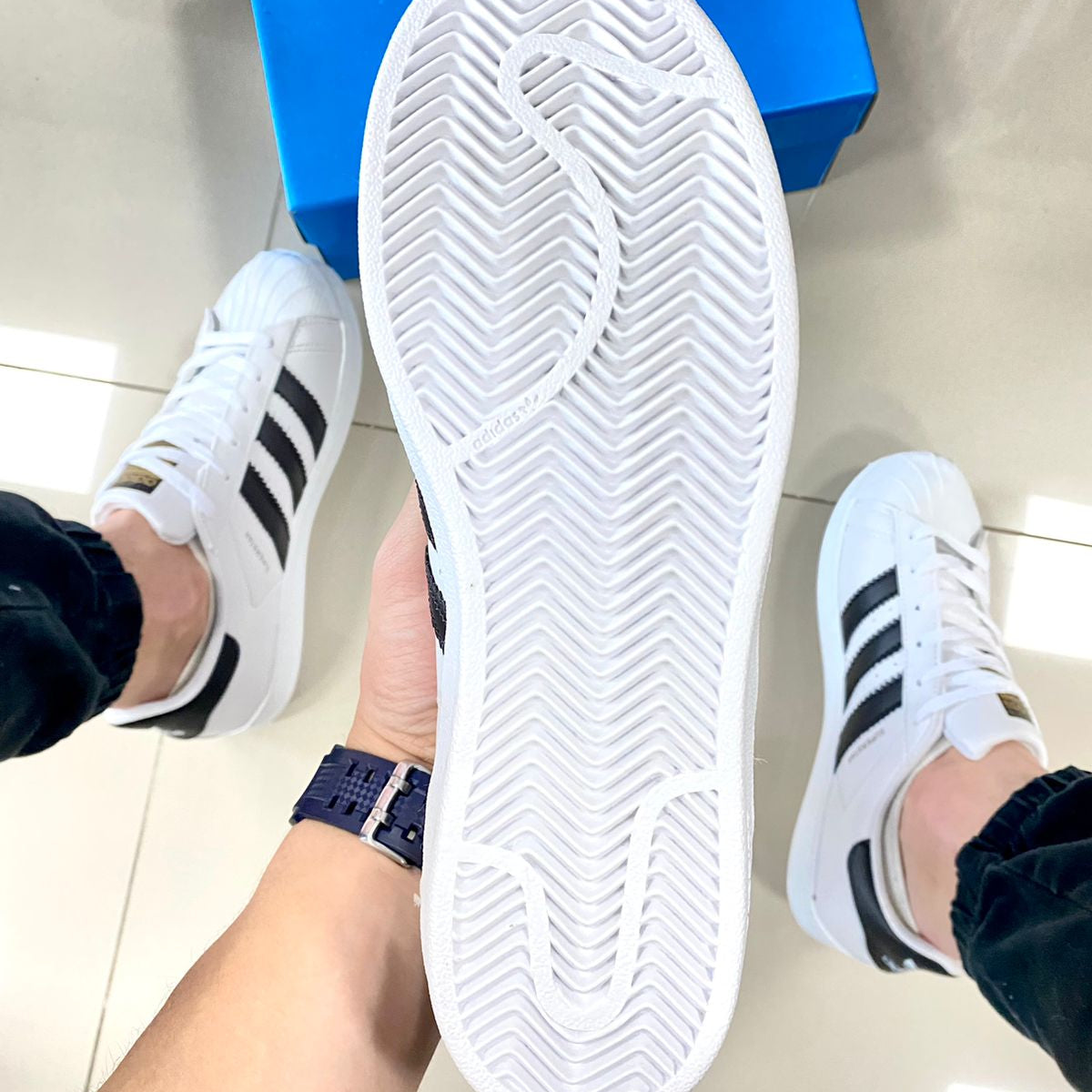 Superstar Branco/Preto