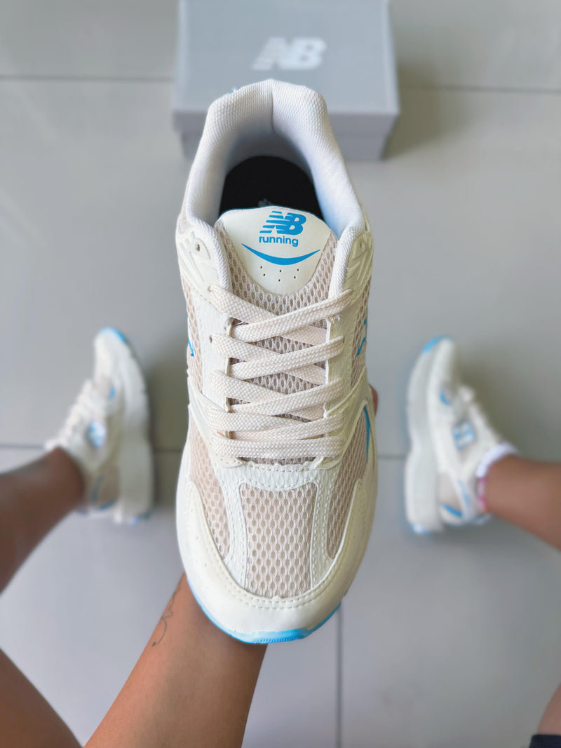 NB 530 Bege/Azul Premium